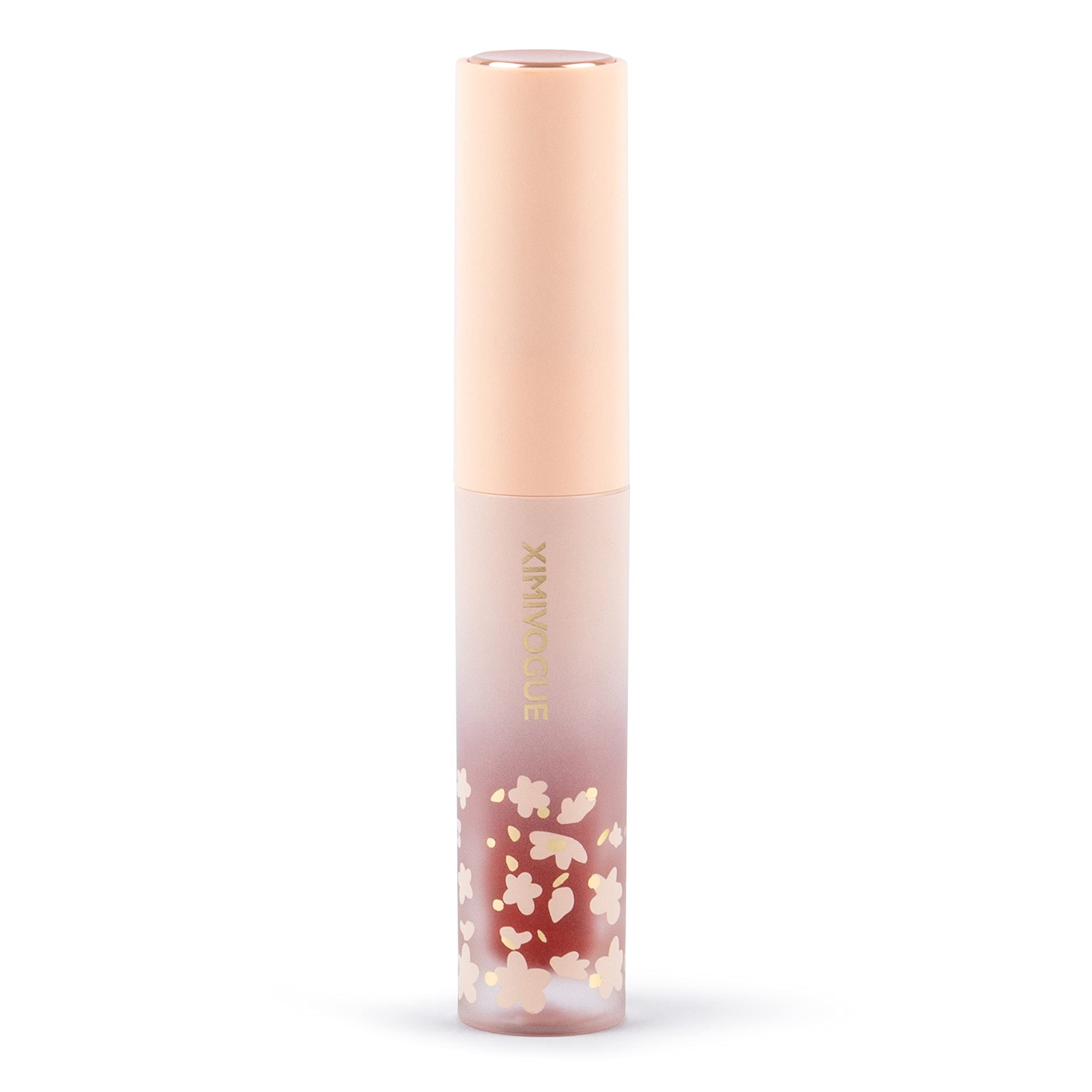 Ximi VogueGentle Kiss Transfer-Proof Lip Gloss, Glossy Finish - 01 Maple Syrup Orangish Brown