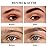 Tinted Thickening Brow Mascara,Brow Fast Sculpt,Waterproof, Transfer-proof, Brush to Fill in Eyebrows and Cover Gray Hairs - Cruelty Free (2pcs 07 Espresso &09 transparent)
