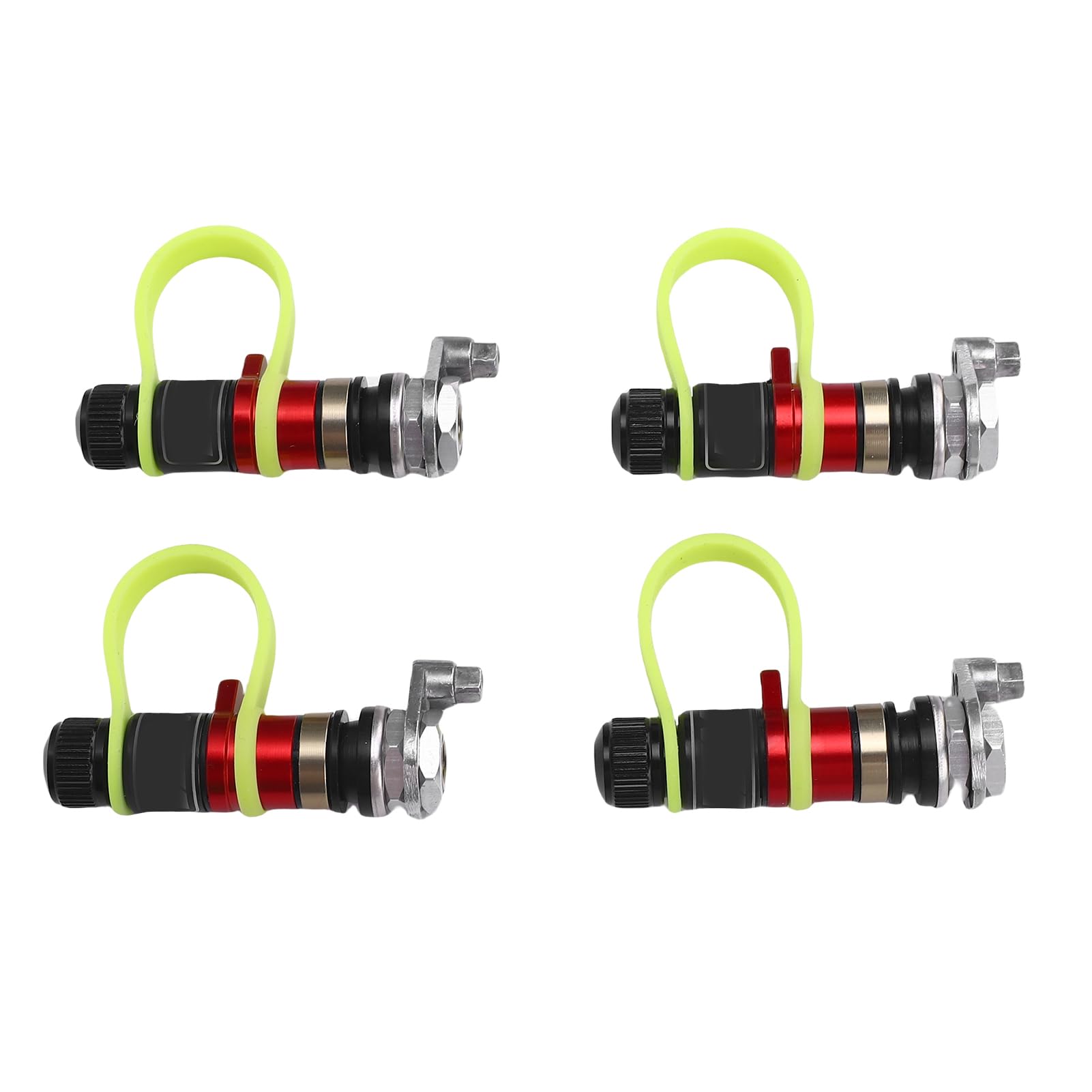 Cocoarm Kit de Desinflador de Neumáticos de 4 Piezas, Aleación de Aluminio, Desinfla Rápidamente Neumáticos de 10 a 30 PSI para Aventuras Todoterreno