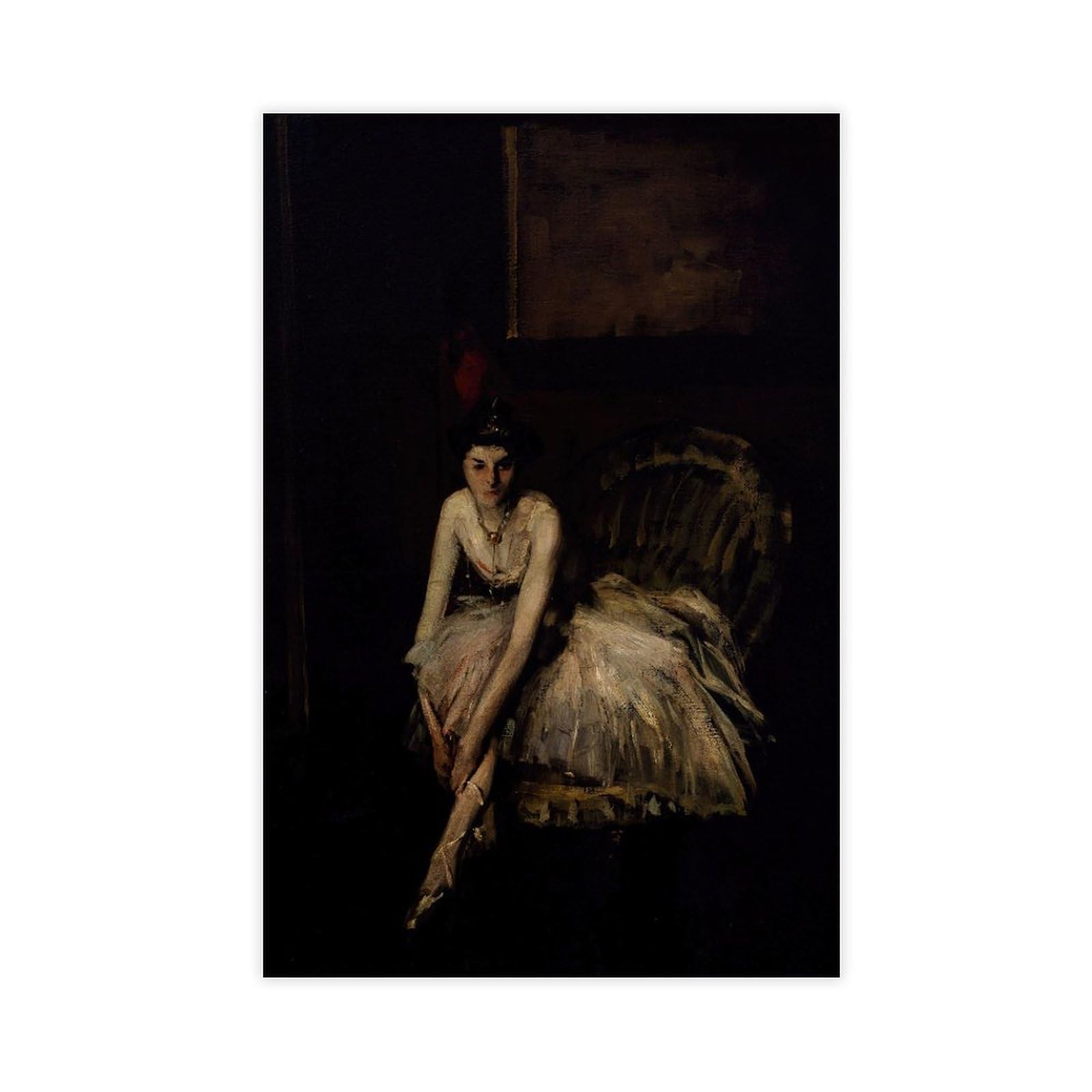 MSDGXL Ballet Dancer Canvas Poster for Bedroom Decor Gift