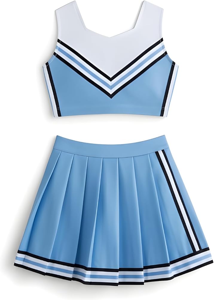 高校　チアユニフォーム3点セット② terahina terahina Amazon.com: Cosplaya Princess Cheerleader Costume for Girls