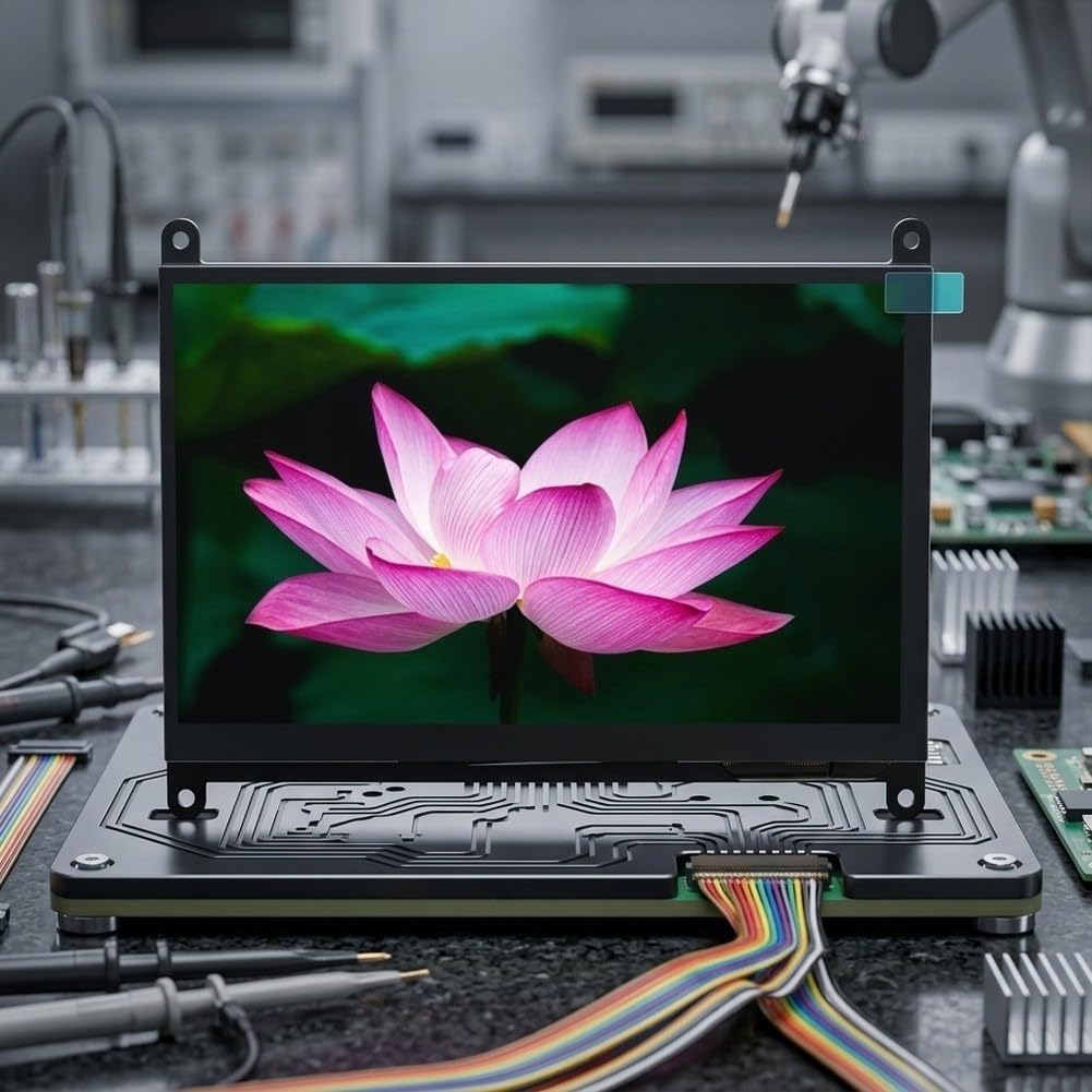 Pantalla táctil capacitiva de 7 pulgadas 800x480 interfaz RGB para