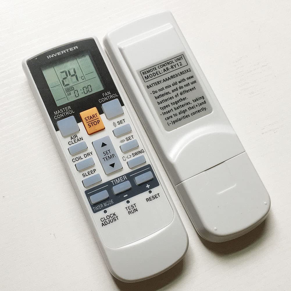Replacement Remote Control for Friedrich AR-RY16 MW24CG MW30CG MW36CG MW24CF MW30CF MW36CF MW24YF MR18C3F MW30C3F MR30C3F MW36C3F MR36C3F MW24C3G MW09Y3H MW12Y3H MW18Y3H Air Conditioner