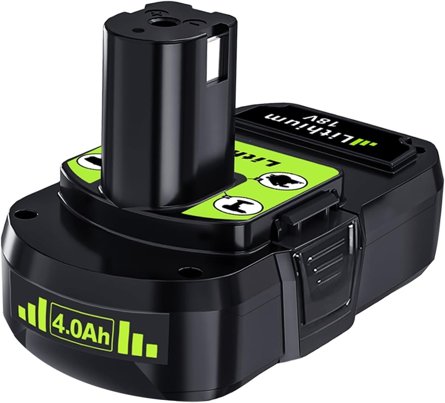 4.0Ah Replacement for Ryobi 18V Battery 1Pack