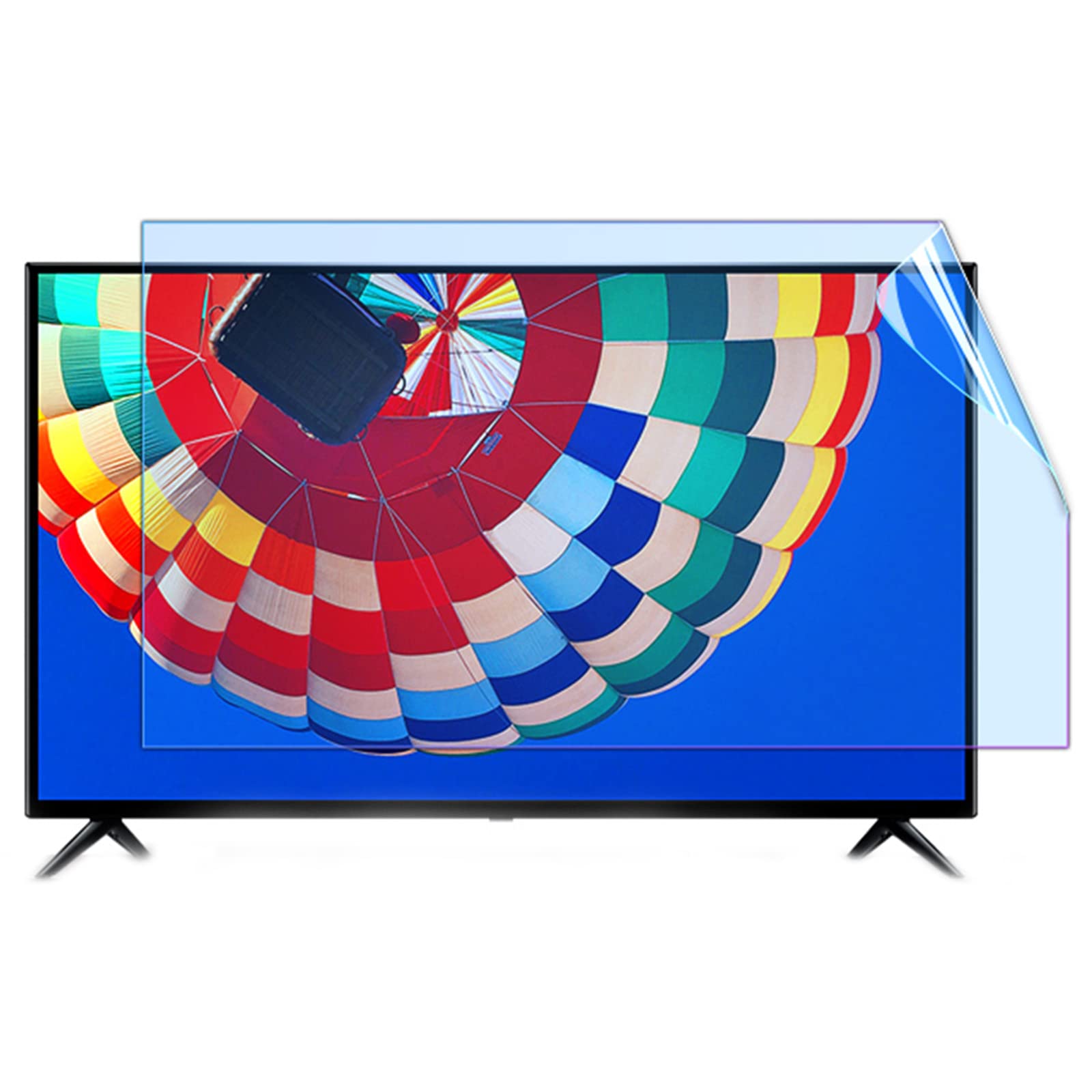 Anti-Lumière Bleue Protecteur D'écran De Télévision, Anti-Éblouissant Panneau De Protection D'écran Anti-Rayures Film Protecteur De Moniteur Soulager La Fatigue Oculaire,60" (1338 * 756)