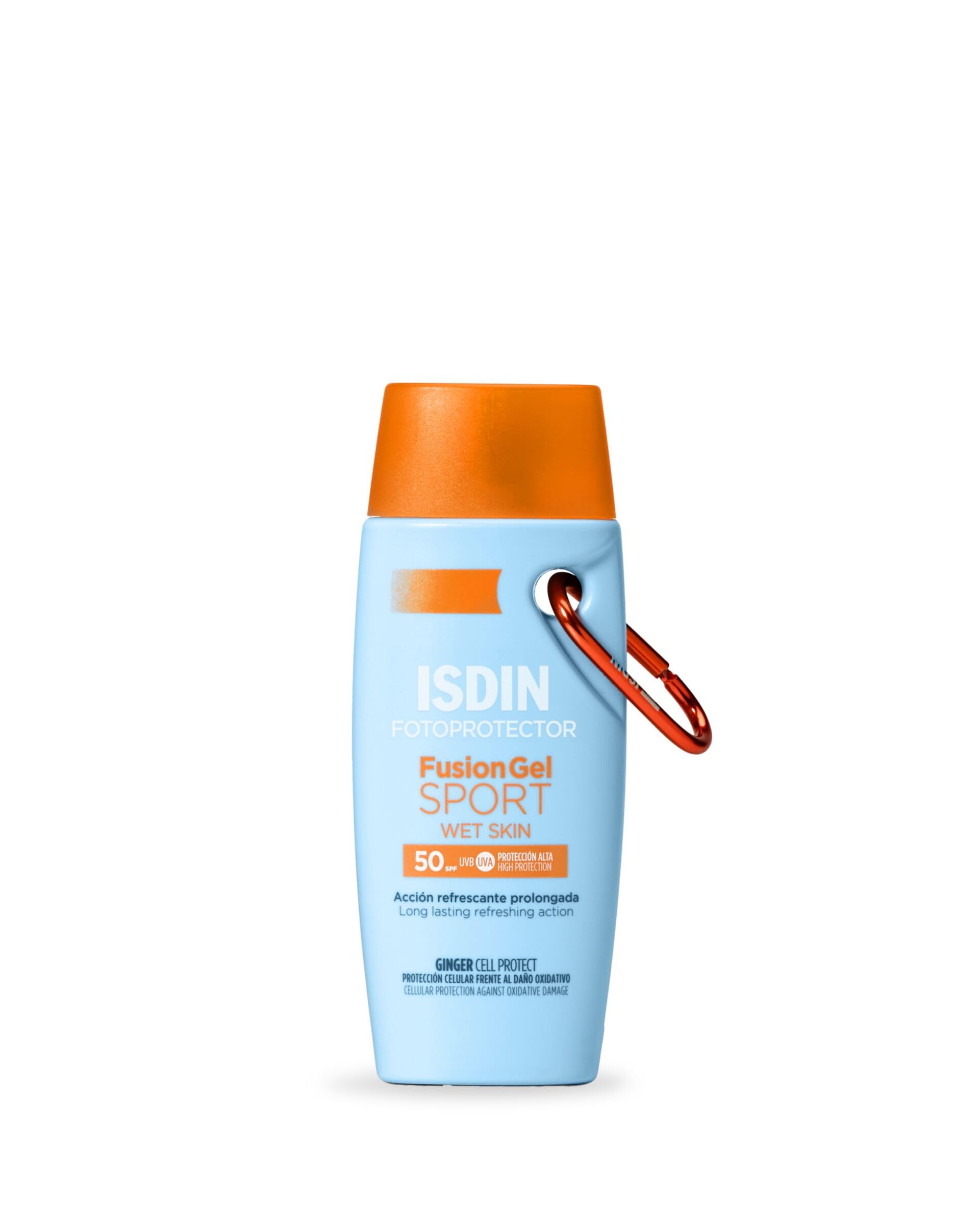 ISDIN - Fotoprotector Fusion Gel SPORT SPF 50+ - Protector solar Corporal, 100 ml