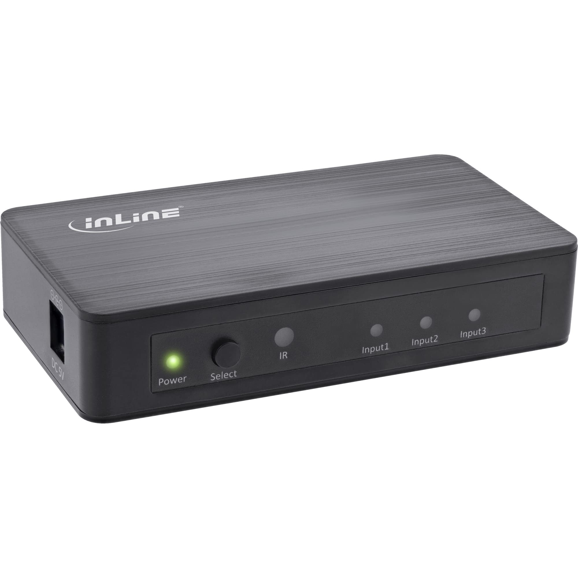 InLine® Conmutador HDMI, 3 vías, 4 K2K @ 60 Hz, HDCP 2.2