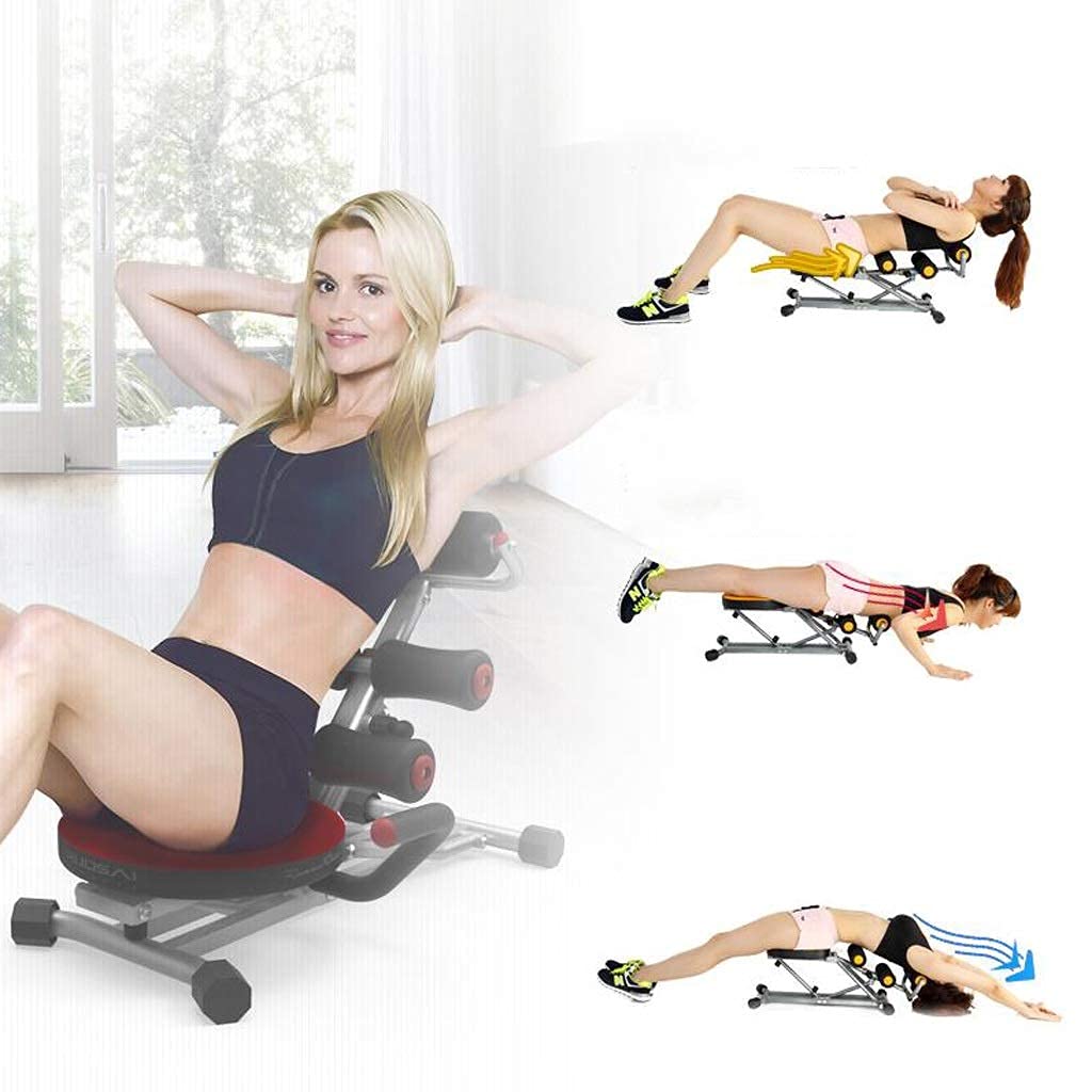 Macchina Addominali AB9300 Viola Leikefitness, Pieghevole E Regolabile, Usata Ma Funzionante