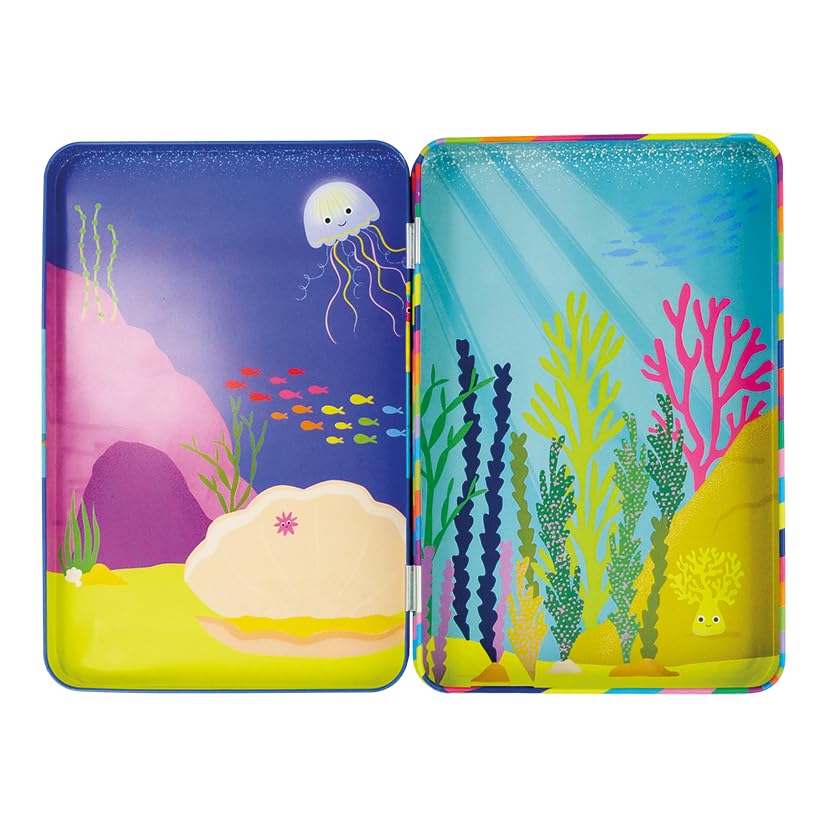Floss & Rock Ocean Magnetic Playtime Tin Set