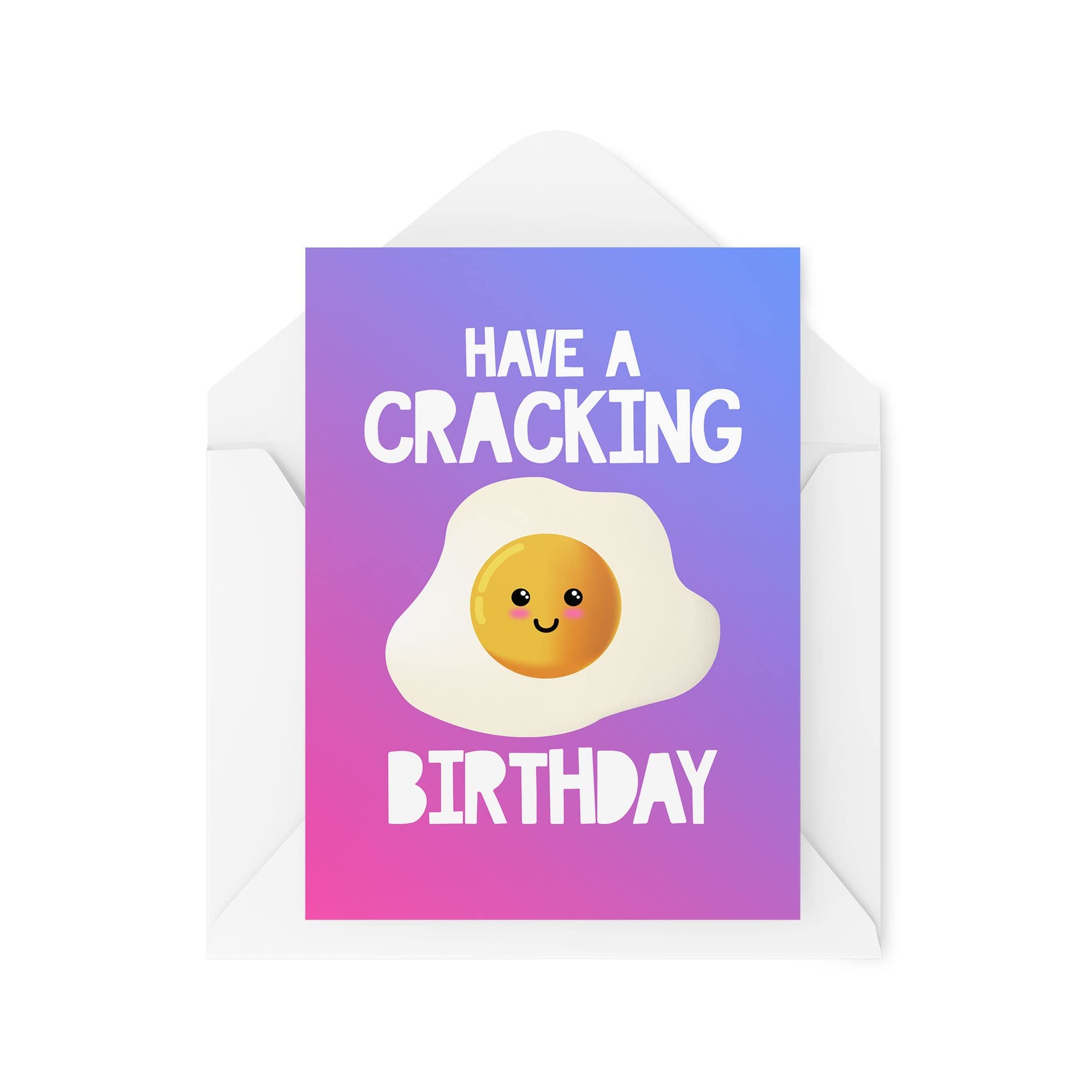Funny Novelty Greeting Cards | Have A Cracking Birthday | Birthday Best Friend Celebration Colleague Banter Funny Joke | CBH1277