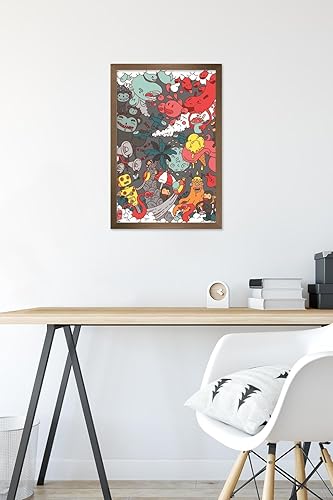 Miniatura 6 de Trends International Party Pooper - Póster de pared, 14.725 x 22.375 pulgadas, versión enmarcada en bronce