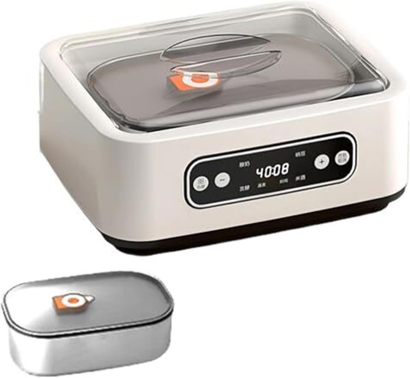 1.6L Yogurt Maker & Multi-Function Fermenter - Digital Incubator with LED Touch Screen for Homemade Greek Yogurt, Natto, Rice Wine, Kefir & Probiotic Foods(No Cups)