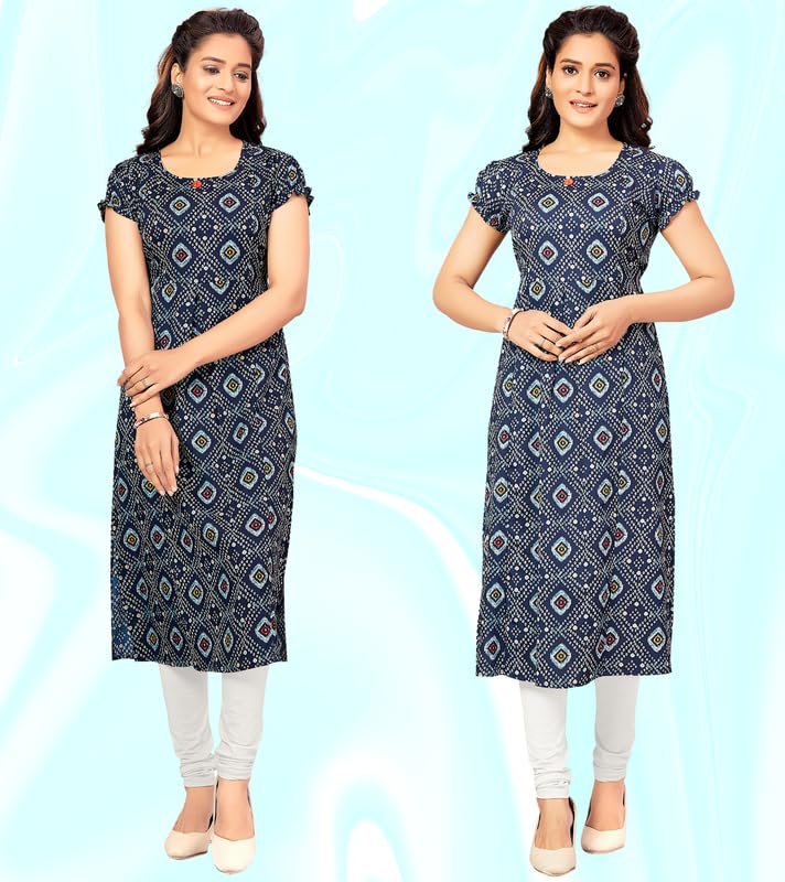 Image of RITIJYA Poly Cotton Straight Feeding Kurtis for Women with Zip | Maternity Kurta for Nursing & Pregnancy