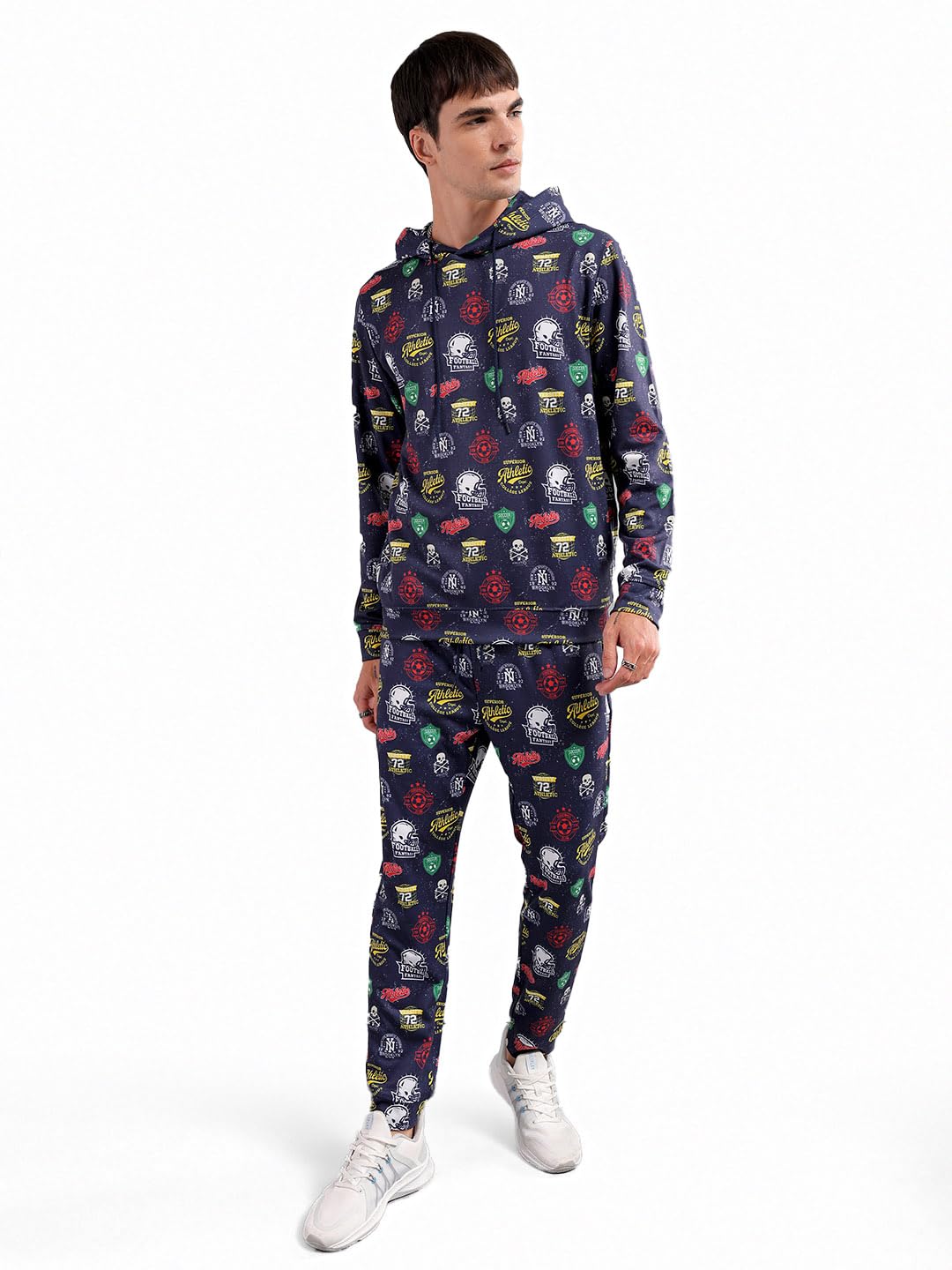 the indian garage co Men Overhead Hooded Sweatshirt & Jogger-picture-29