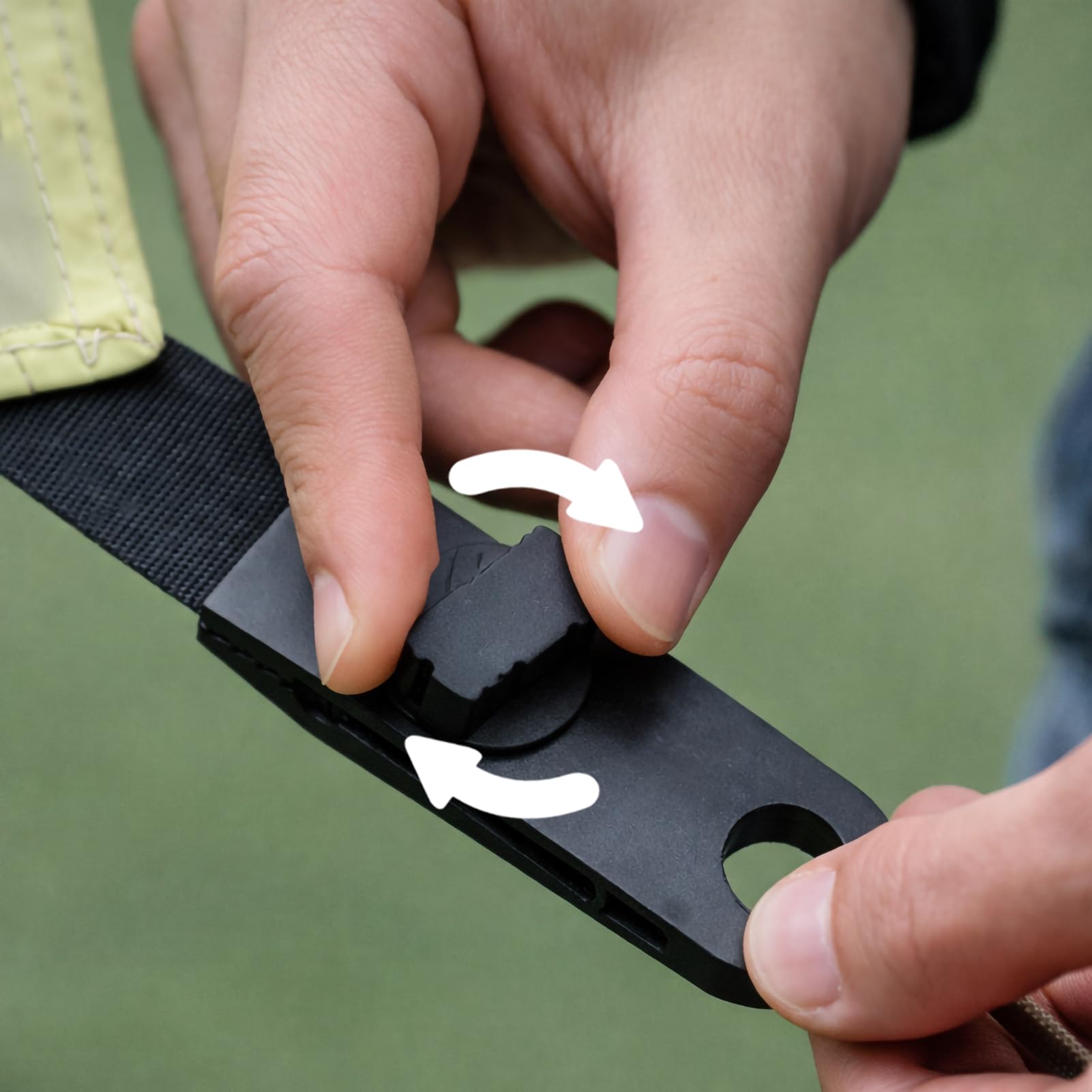 10 sacchetti per pesi resistenti al vento con 10 moschettoni e clip – Riempimento flessibile, fissaggio senza attrezzi per tovaglie, tende, giardino, campeggio (10 pezzi)