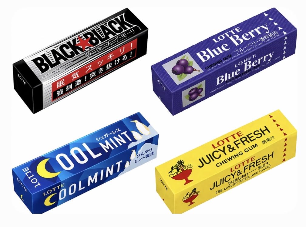 Amazon.com : Konbini Japan - Lotte Assorted Japanese Chewing