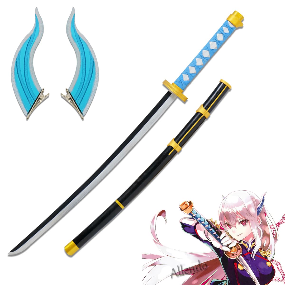 Amazon.co.jp: 羽前京香 コスプレ道具 武器 魔都精兵のスレイブ 魔防隊