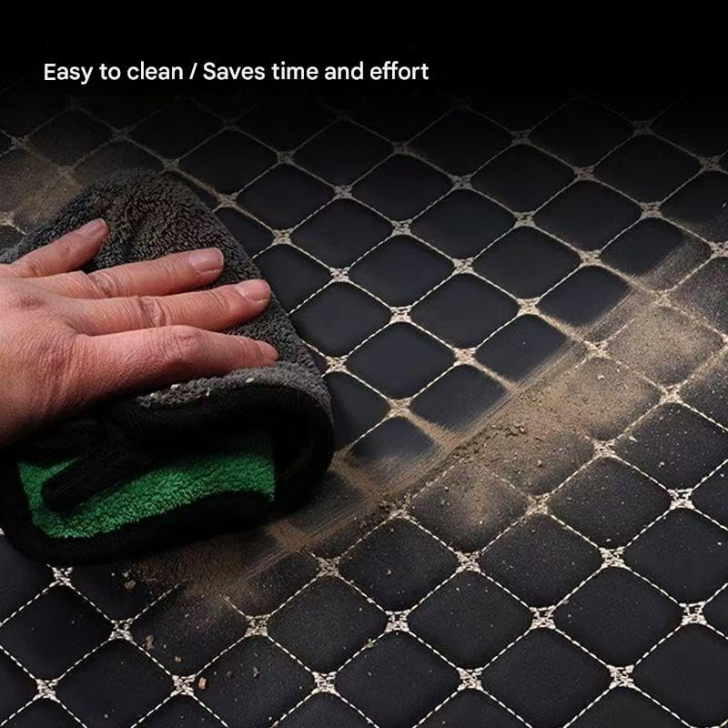 Tapis Coffre Voiture pour Jaecoo J5 5 E5 EV 2025, Anti Rayures Lavable Tapis de Couverture, Facile à Nettoyer Coussin IntéRieur Accessoires,Black