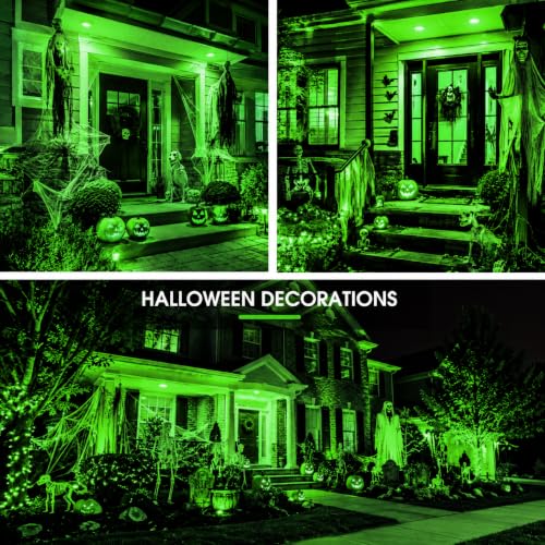 Image of L LOHAS LED Green Christmas Flood Light Bulbs, PAR30 Flood Light Outdoor