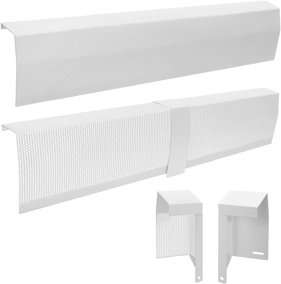 3&5 FT Baseboard Heater Cover with Left and Right Endcaps