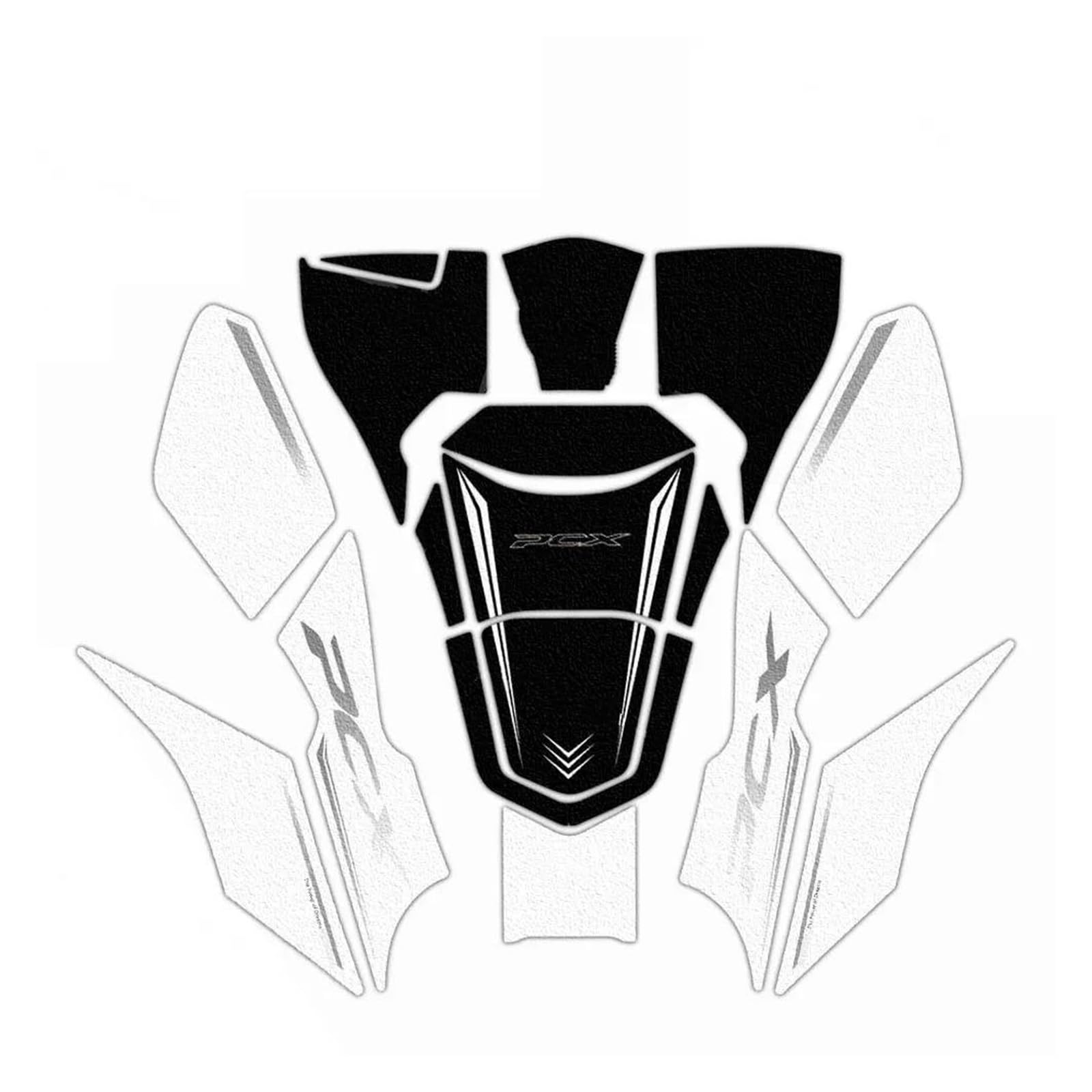 for Pcx160 PCX 160 Frosted Fuel Tank Pad Sticker Protector Decals