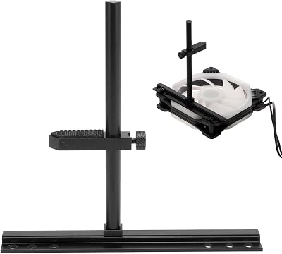Soporte de la Gpu Gpu Tarjeta Gráfica, Soporte del Soporte Anti -Sag Anti -Sag Ajustable de Tarjeta de Video, Soporte de Soporte de Gpu de Aleación de Aluminio Ventilador de 12