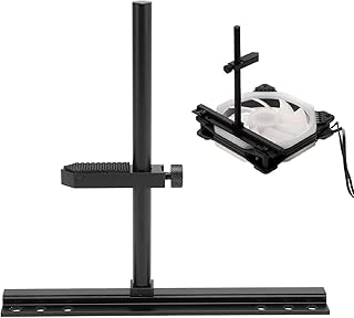 Soporte de la Gpu Gpu Tarjeta Gráfica, Soporte del Soporte Anti -Sag Anti -Sag Ajustable de Tarjeta de Video, Soporte de Soporte de Gpu de Aleación de Aluminio Ventilador de 12