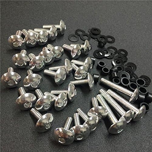 SMT-Normal Fairing Bolts Kit Compatible With Suzuki Gsxr 750 2001 2002 Gsx-R 1000 Sr [B00RUDVJF0]