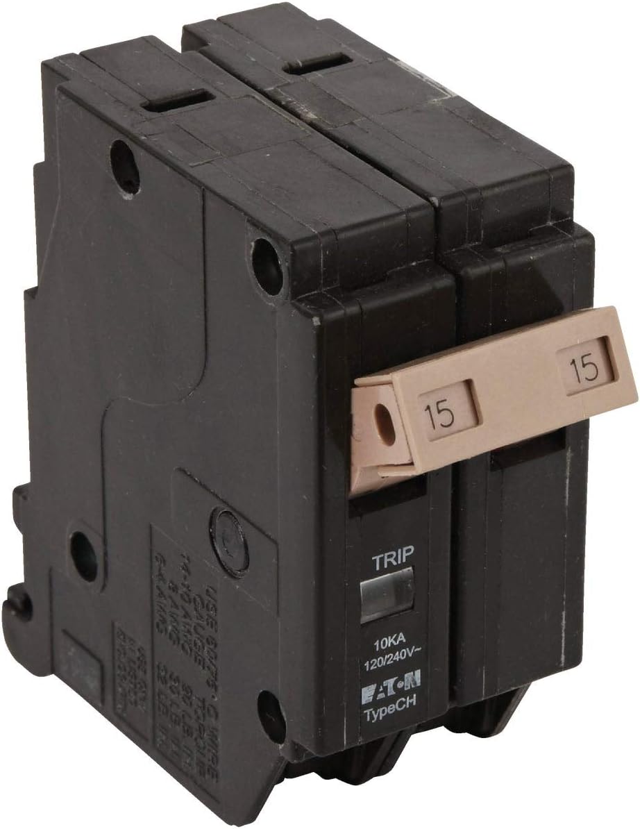 Eaton Corporation CHF215CS Cutler Hammer, 15A, Double Pole Circuit Breaker