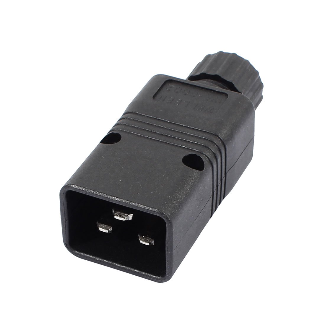 Uxcell Men's Black Sourcingmap Iec 320 C20 Rewirable Connector 16A/20A 250V Inlet