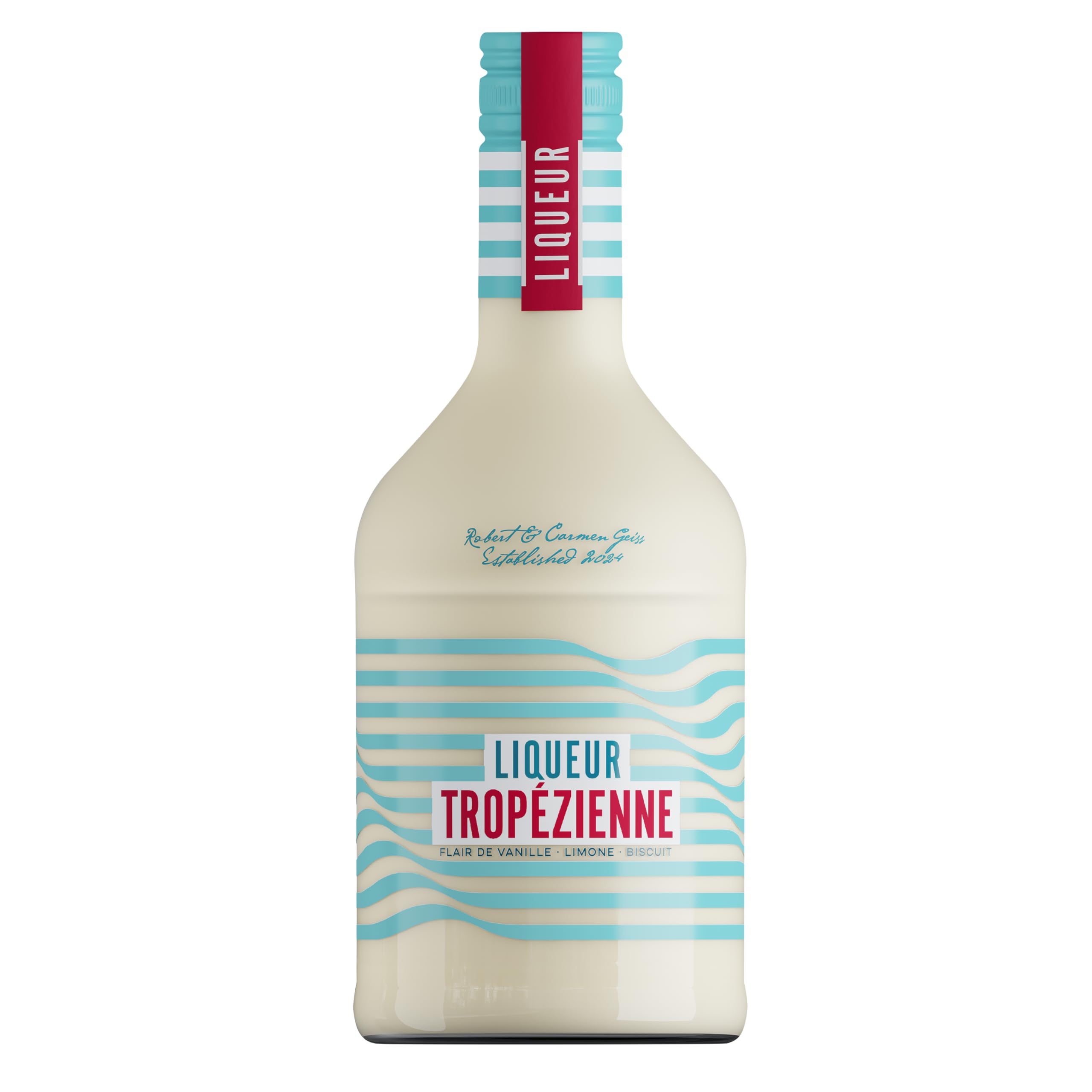 Liqueur Tropézienne – Einzigartig cremiger Likör als Hommage an St. Tropéz (1 x 0,7L)