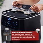 T-Fal Easy Fry Grill & Steam 3in1 XXL Air Fryer, 6.5L Low Oil Healthy XXL Digital Air Fryer, 7 Programmable functions with Grill Plate and Steam Functionality, 1750W, FW201850