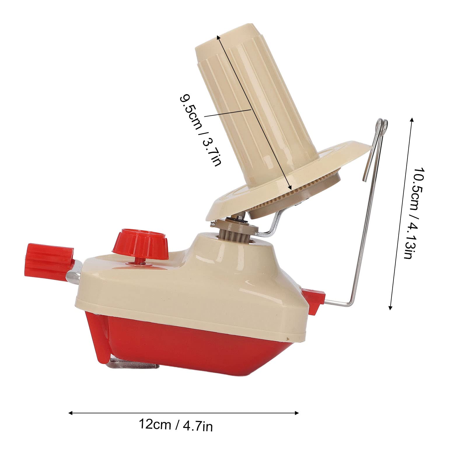 Yarn Winder Set Buckle Plastic Needle Set Yarn Winder Metal Plastic Small Leather Buckle Yarn Bobbin Winder Knitting Winder Yarn Roller Polymer Petite Little Miniature Tiny