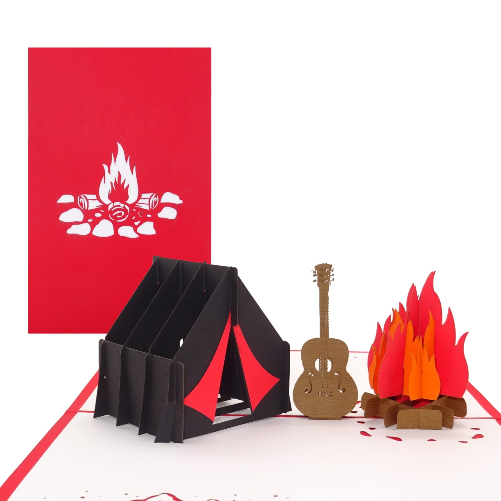 einladungskarten geburtstag zelten Pop Up Karte Camping Sure-Trac Pagode / Zelt mit Charakter:Paw Patrol 2