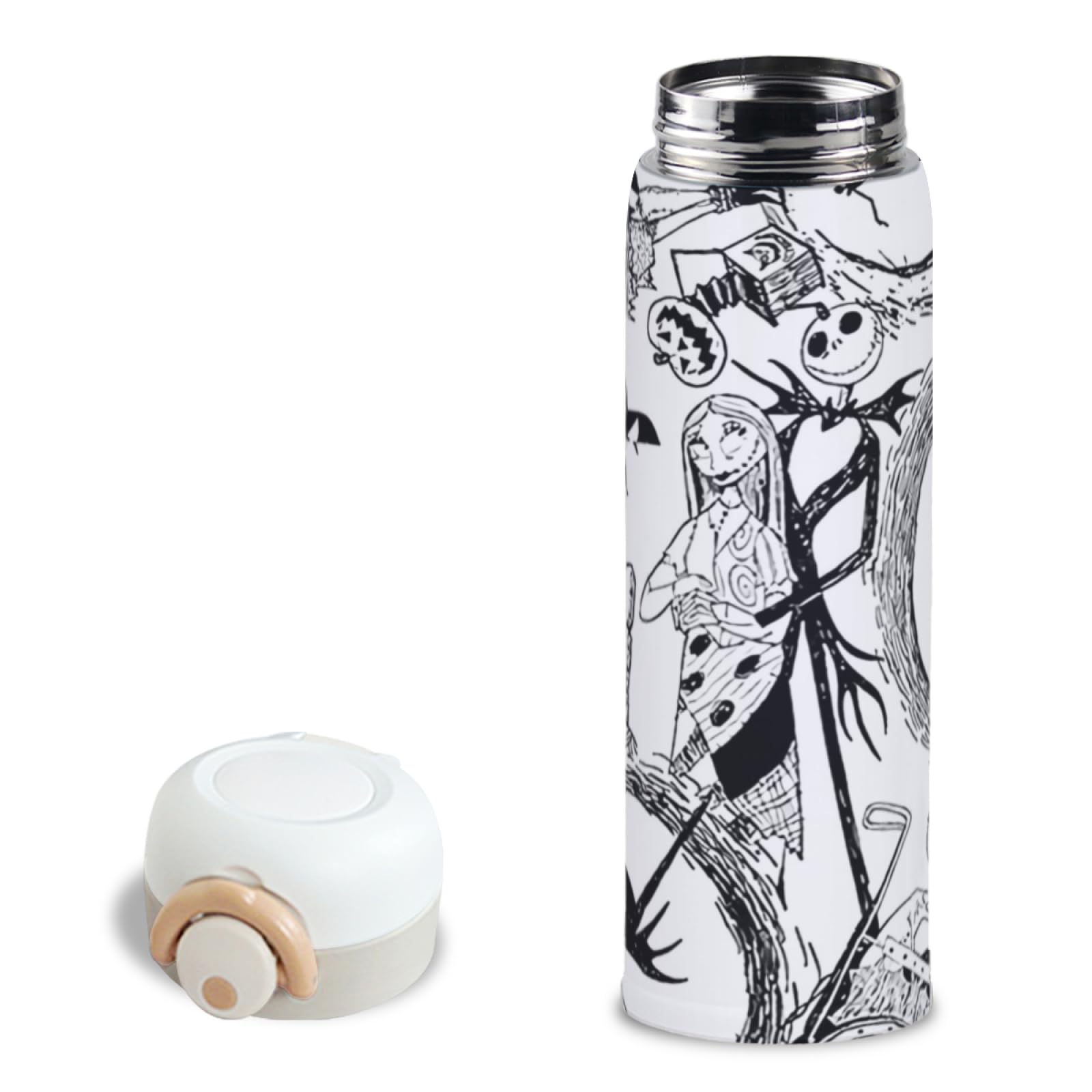 Amazon | 魔法瓶 ナイトメア・ビフォア・クリスマス 水筒 ウォーター