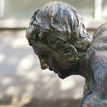 Amazon.co.jp: 彫刻 置物・オブジェ アスリート像、スポーツ彫刻