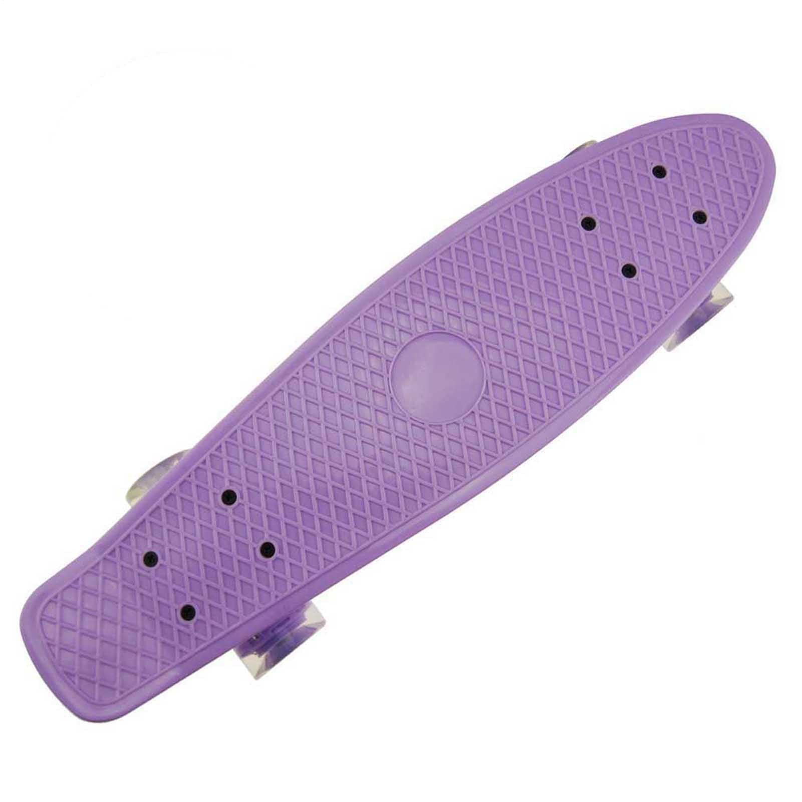 Monopatín para niños,Mini Tablero Colorido del Crucero | Tabla de 22 | Pulgadas, Segura y Duradera, aprende a Patinar con Estilo para niños y niñas de 3 a 5 años