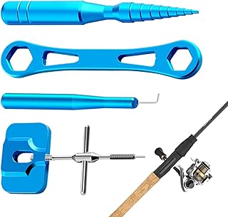 Kit de limpieza de carretes de pesca, herramientas de lubricación y limpieza de carretes, uso en agua salada, cepillos,...