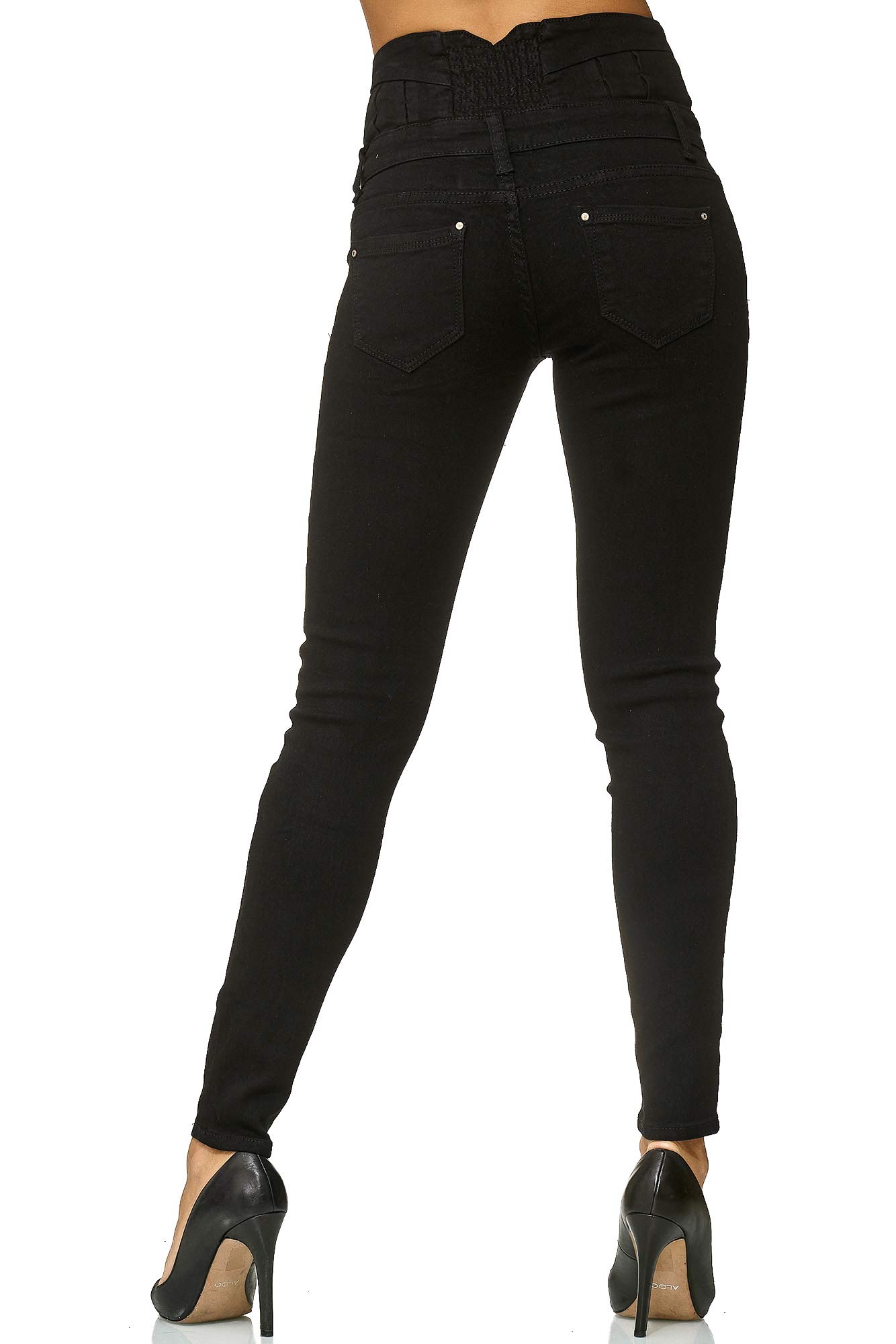 Elara Jeans da Donna Elasticizzati Skinny Vita Alta Chunkyrayan