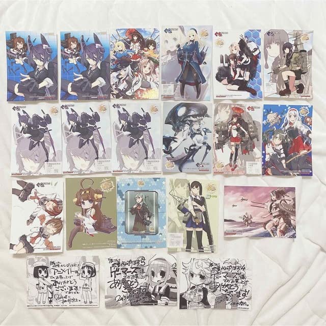 Amazon.co.jp: 艦隊これくしょん 艦これ ブロマイド19枚＋シール1枚