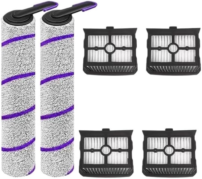 Compatible For Narwal S20 Pro, Compatible For Rowenta X-Clean 10， Vacuum Mop Accessories Roller Brush Filter Replacement Parts(C)