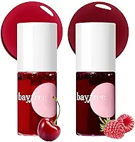 bayfree Lip Tint Stain Set, Korean Water Tint Lightweight Non-sticky, Waterproof Long Lasting Liquid Blush & Lip Stain, Transfer-Proof, Matte Finish Lip Color Makeup