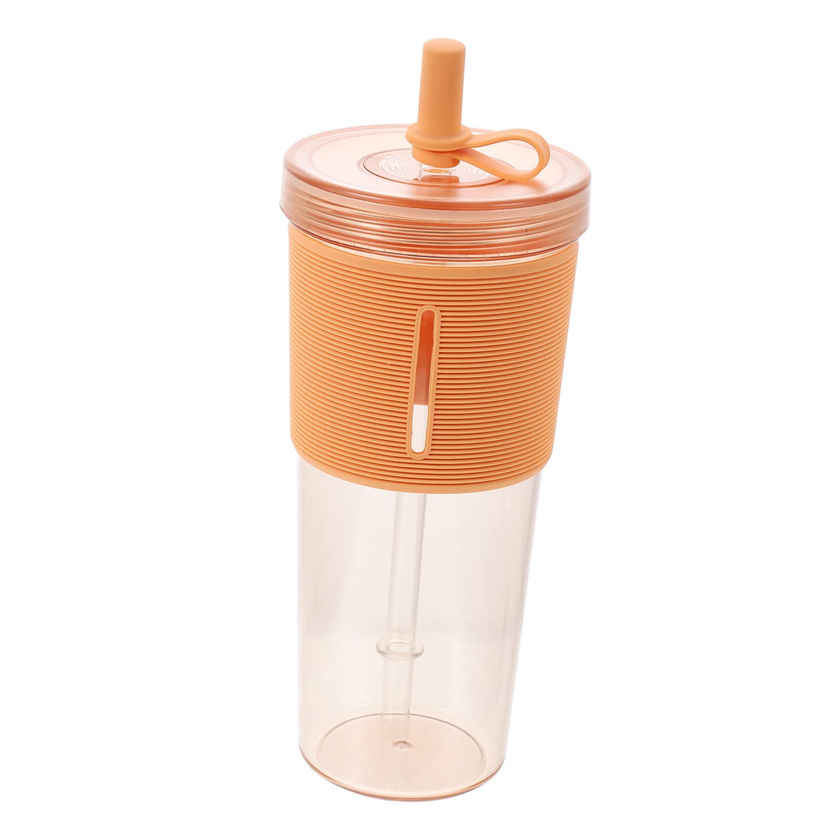 GAROZATION Large Capacity Straw Cup Water Container for Cold Beverages for Outdoor Activities and Daily Hydration and Easy to Clean