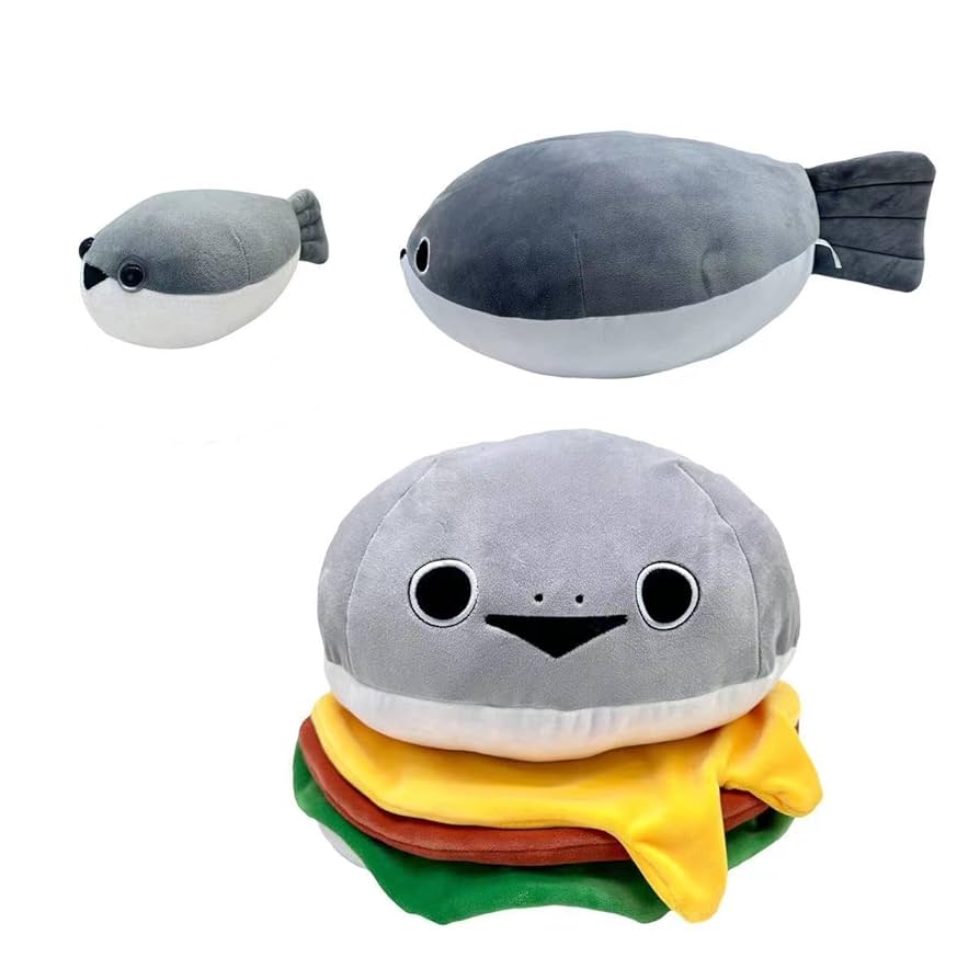 Amazon.co.jp: サカバンバスピス ぬいぐるみ 抱き枕 魚