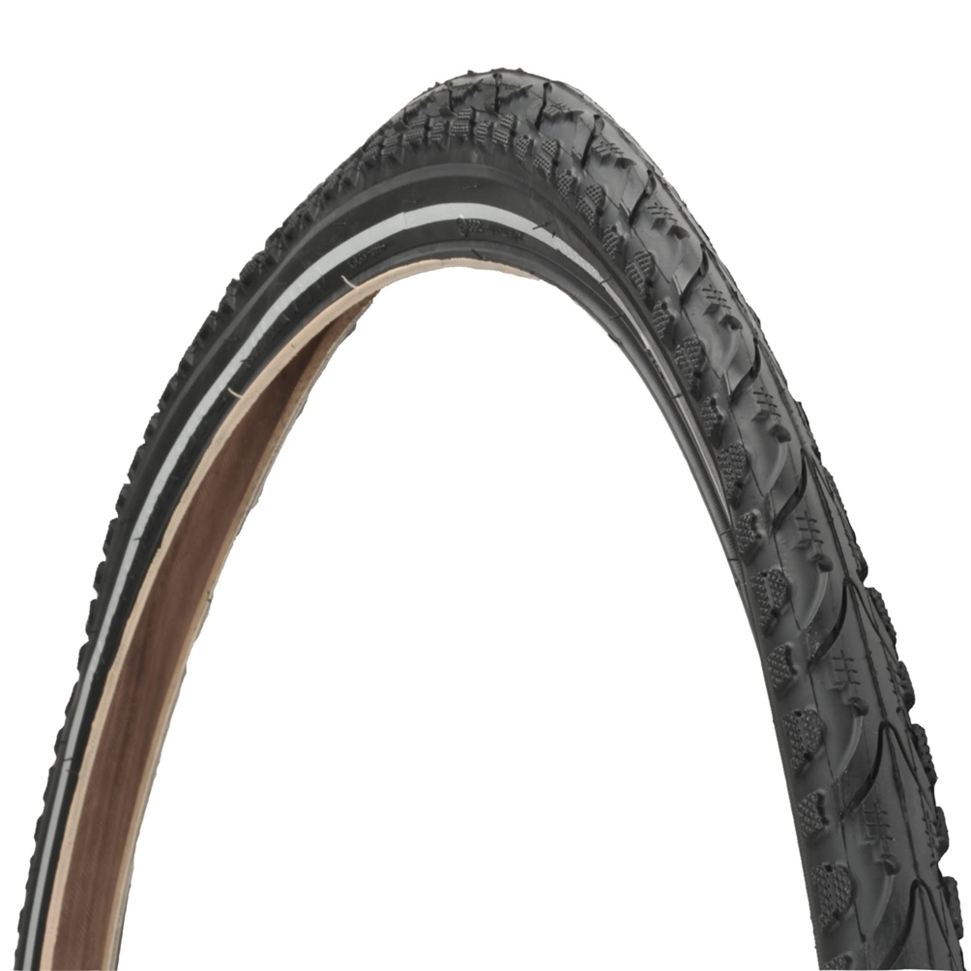 FISCHER Trekking Fahrradreifen | Fahrradmantel 28 Zoll, 47-622, Universelles Profil