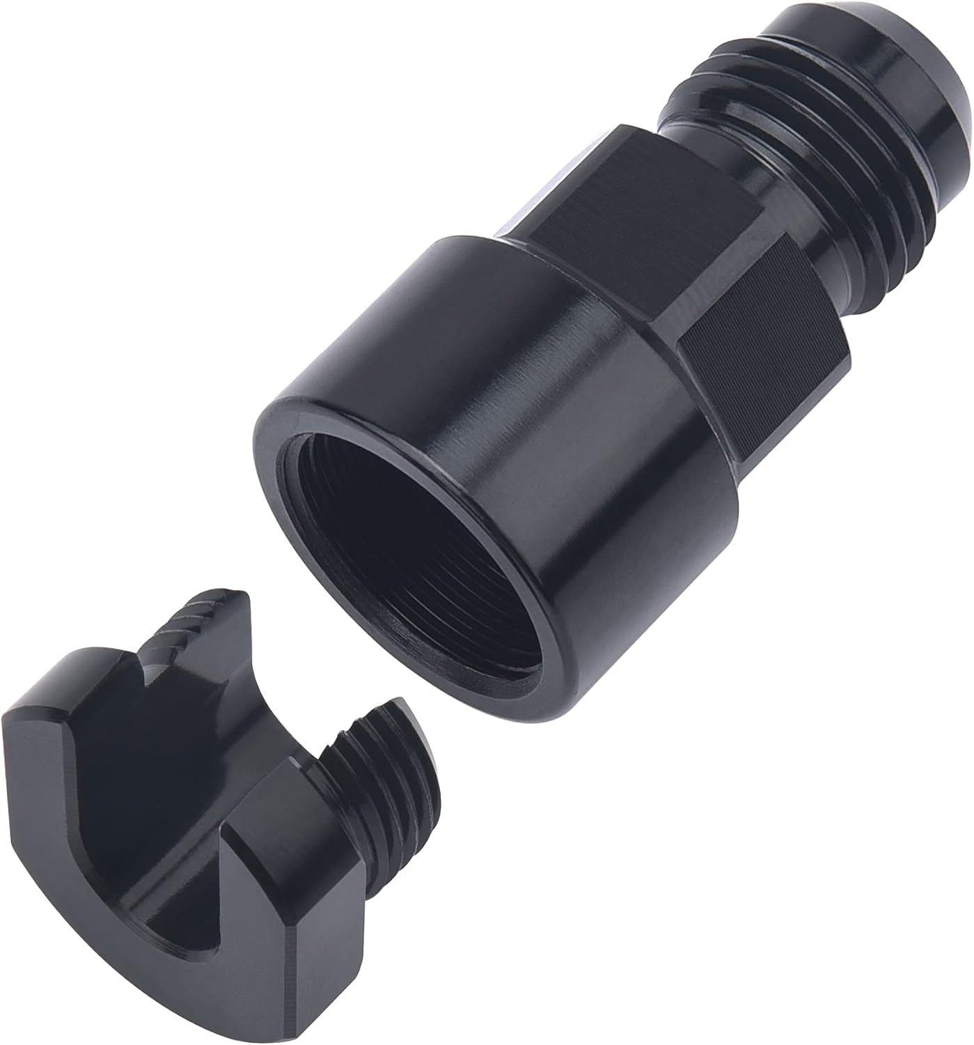 5/16" SAE Quick-Disconnect Push-On EFI Fitting In-Line Adapter – Evolution Of Speed - Foto 4