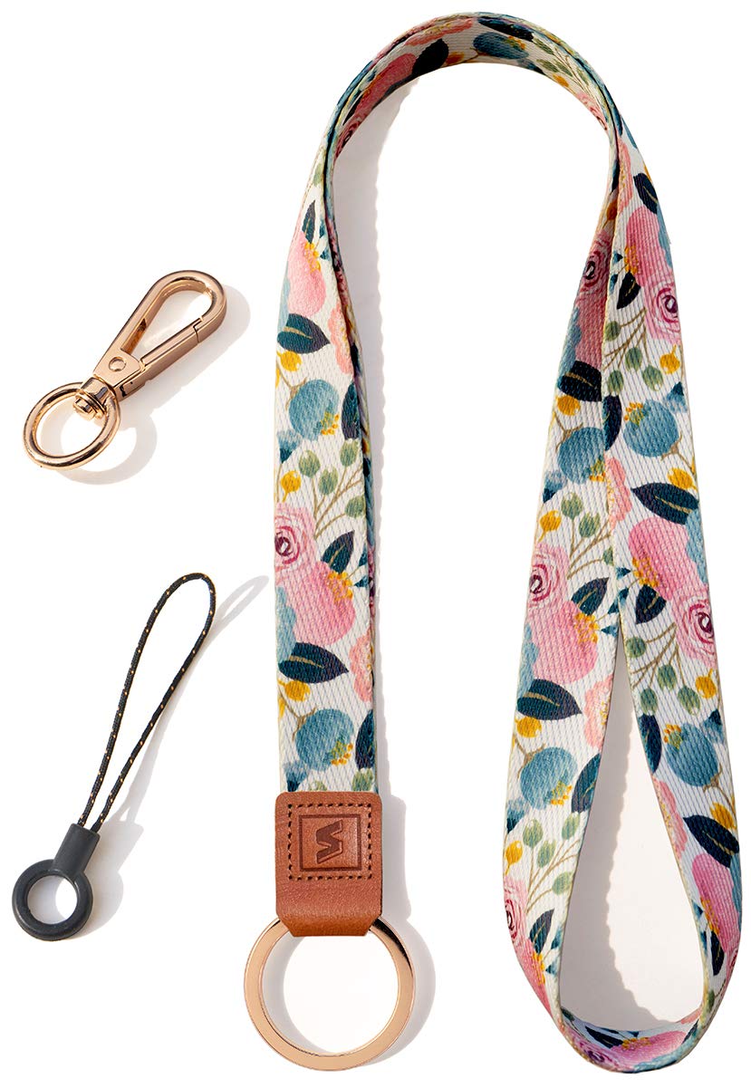 SENLLY Neck Lanyard Strap for Keys, Original Pattern Design ID Badge and Keychain Holder