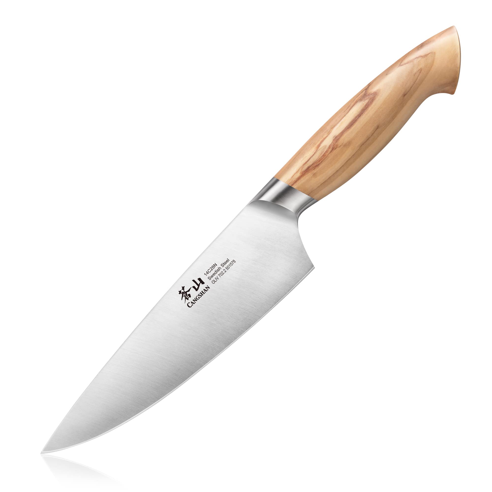 Amazon.com: Cangshan OLIV Series 6-Inch Chef's Knife, Forged