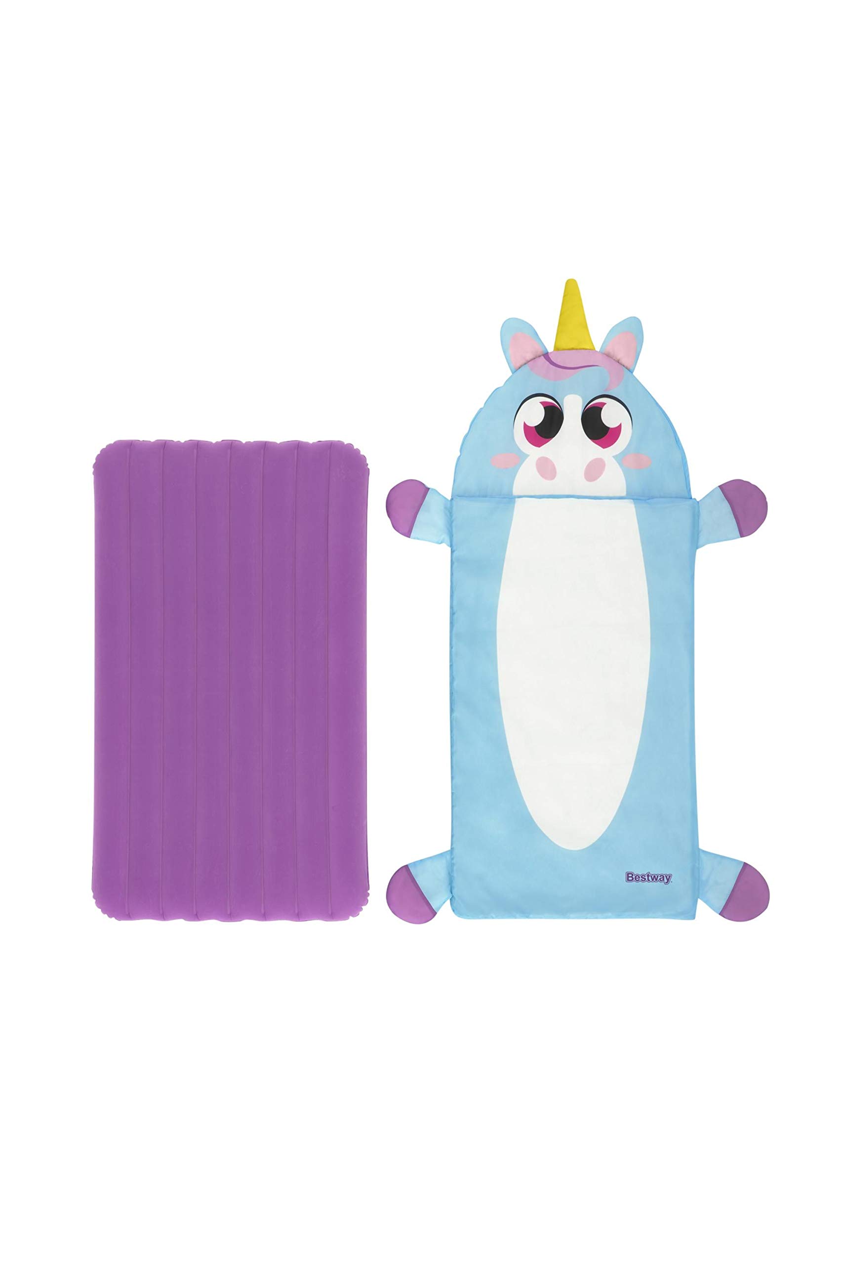 Bestway Adventurchasers™ - Set de Dormir para niños, diseño de Unicornio, 158 x 66 cm