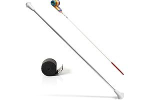 26 Inch Twirling Baton - Stainless Steel Dance Baton Ideal for Beginners